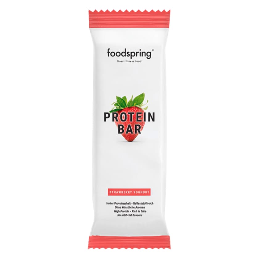 Foodspring Protein Bar Strawberry Yoghurt 60g